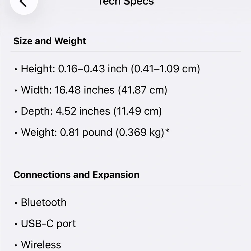 NWT - Apple Magic Keyboard with Touch ID
